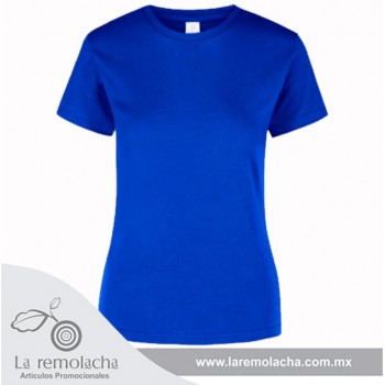 Playera Azul Royal Dama