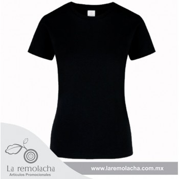 Playera Negra Dama