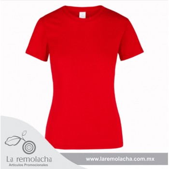 Playera Rojo Dama