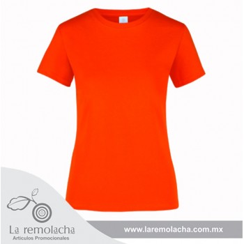 Playera Naranja Dama