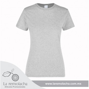 Playera Gris Jaspe Dama