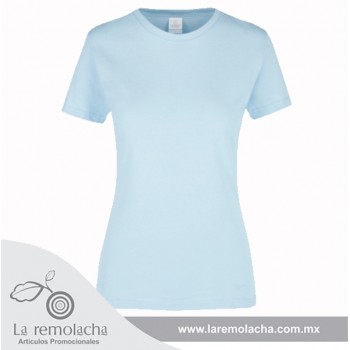 Playera Azul Cielo Dama