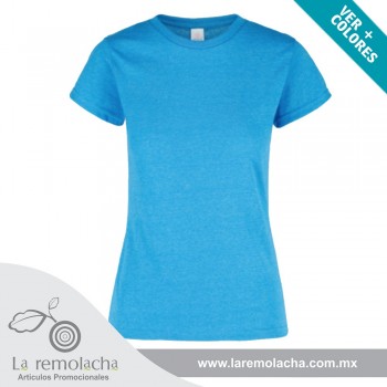 Playera Turquesa Jaspe