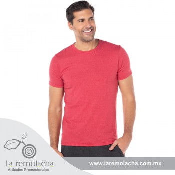 Playera Rojo Jaspeado / Cancun